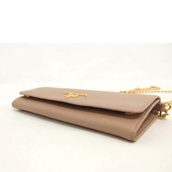 Prada Saffiano Chain Wallet Shoulder Bag - Picture 3 of 8